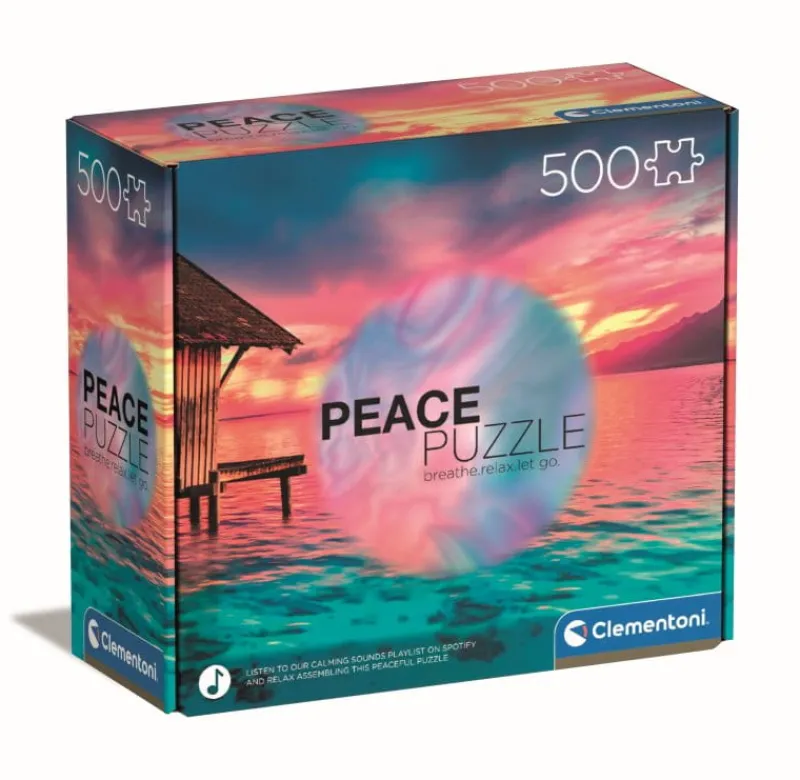 CLEMENTONI Puzzle 500el Peace Żyjąc teraźniejszością (Living the present) 35120 p.6