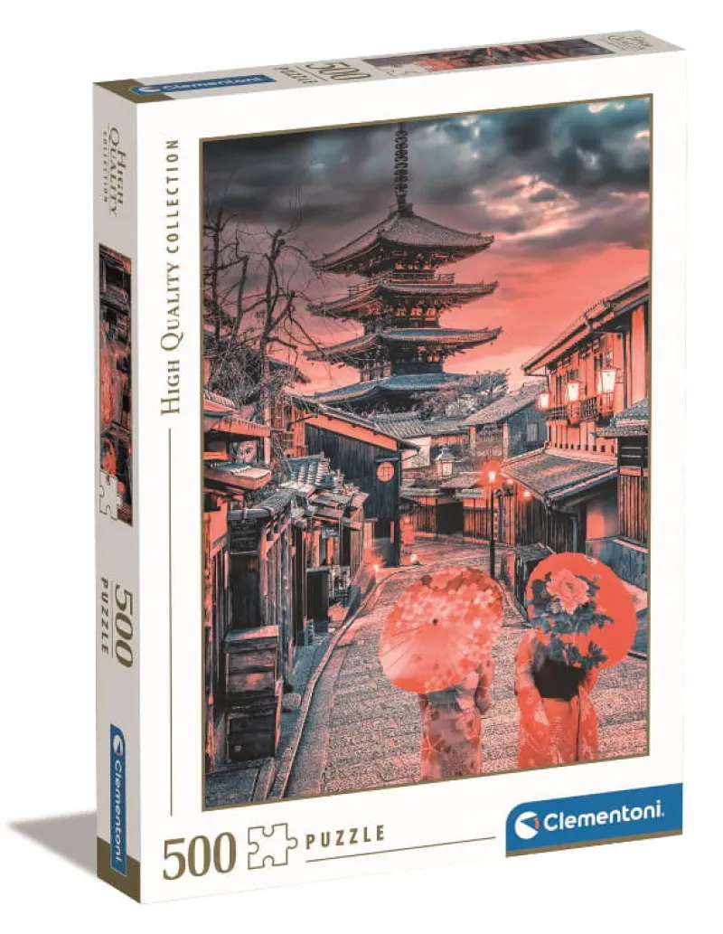 CLEMENTONI Puzzle 500el Wieczór w Kioto 35525
