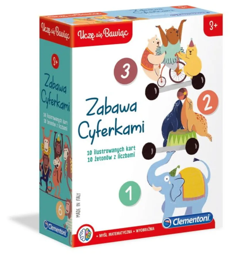 CLEMENTONI Zabawa Cyferkami
