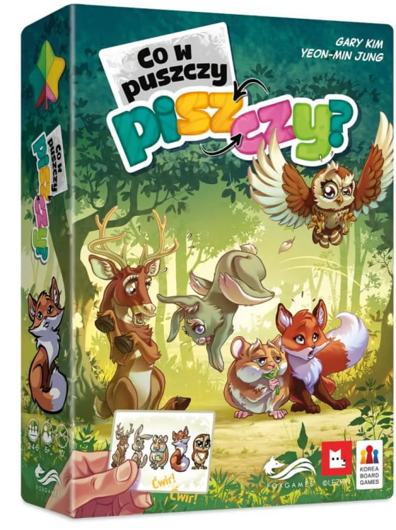 FOKSAL Co w puszczy piszczy? gra FoxGames