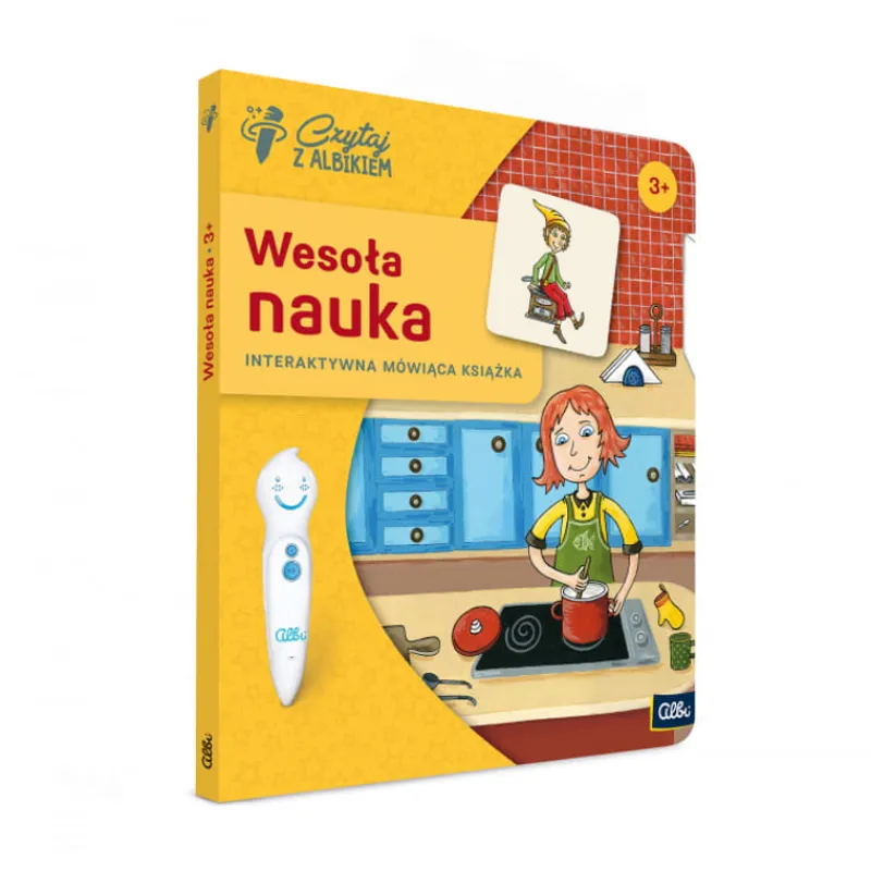 Dzieci ALBI Czytaj z kiem Wesoła nauka. Interaktywna mówiąca książka