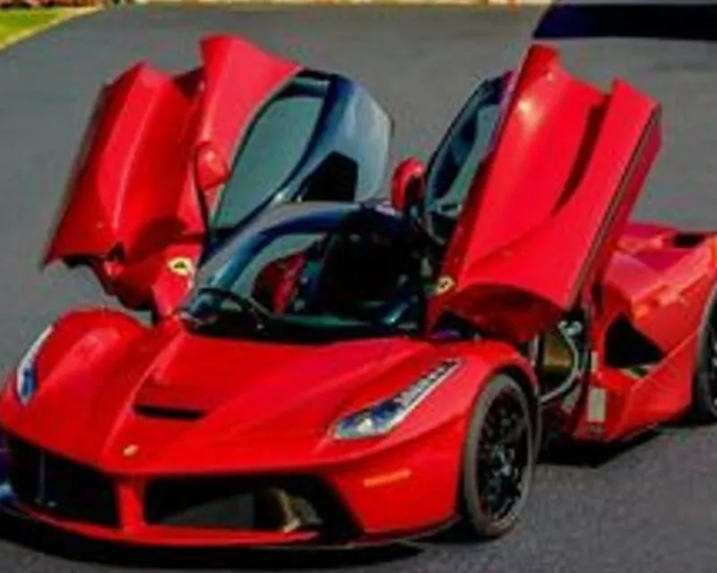 NORIMPEX Diamentowa mozaika Auto czerwone Ferrari 30x40cm 1009427