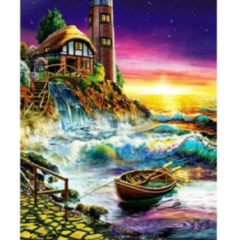 NORIMPEX Diamentowa mozaika Wzburzone fale 30x40cm 1006302