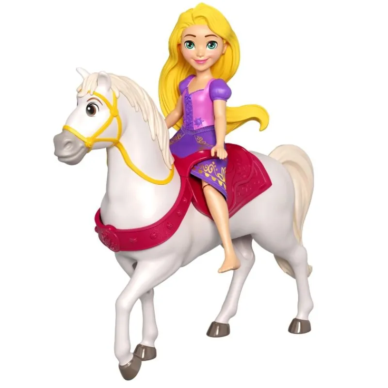 MATTEL Disney Princess Mała lalka Roszpunka i Maksimus HLW84 HLW82