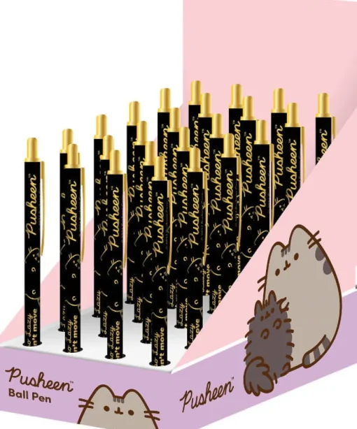 MAJEWSKI Długopis automatyczny PUSHEEN GOLD p24, cena za 1 szt