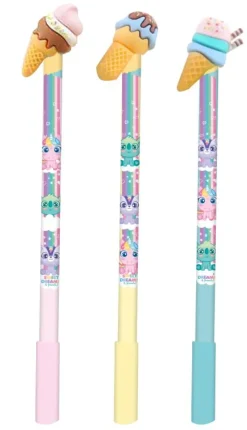 KIDS EUROSWAN Długopis żelowy wymazywalny Sweet Dreams KL11612 p24, mix cena za 1 szt
