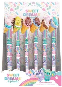 KIDS EUROSWAN Długopis żelowy wymazywalny Sweet Dreams KL11612 p24, mix cena za 1 szt