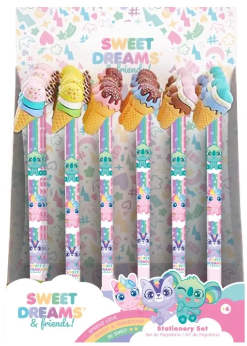 KIDS EUROSWAN Długopis żelowy wymazywalny Sweet Dreams KL11612 p24, mix cena za 1 szt