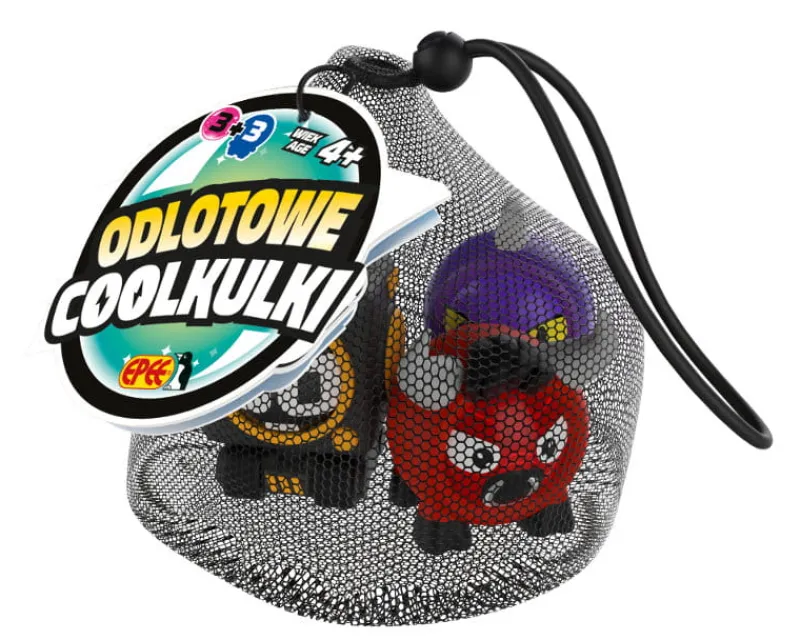 EPEE Figurka Odlotowe Coolkulki - 3 kulki + 3 ubranka - siatka p8 60014