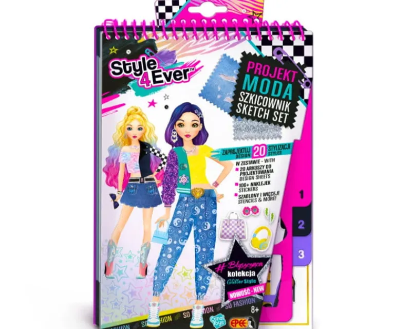 EPEE Projekt MODA - Zestaw Szkicownik 60181