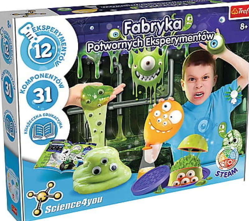 TREFL Fabryka Potwornych Eksperymentów duży zestaw -