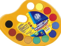 ASTRA Farby akwarelowe 12 kolorów 30mm paletka -