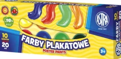 ASTRA Farby plakatowe 10 kolorów