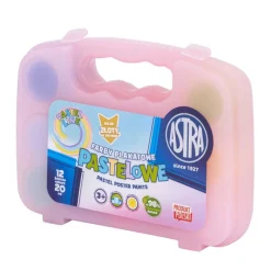 ASTRA Farby plakatowe pastelowe 12 kolorów x 20 ml - walizka JM 301123003 mix cena za 1 szt