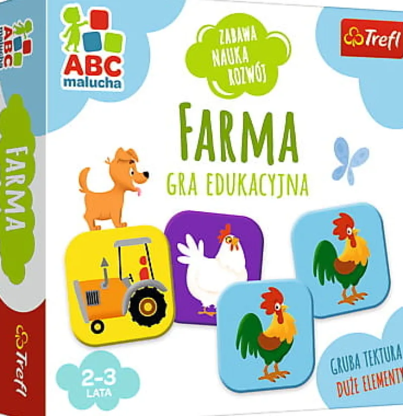 TREFL Farma ABC Malucha gra edukacyjna -