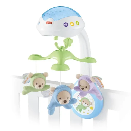 MATTEL Fisher Price Karuzela z misiami