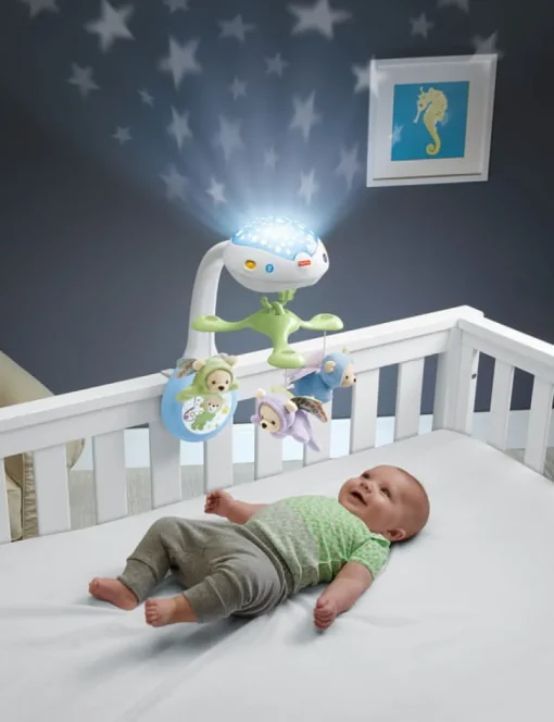 MATTEL Fisher Price Karuzela z misiami