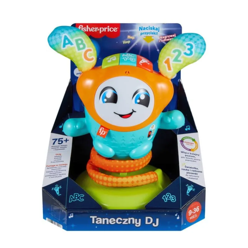 MATTEL Fisher-Price Interaktywny Taneczny DJ HND41