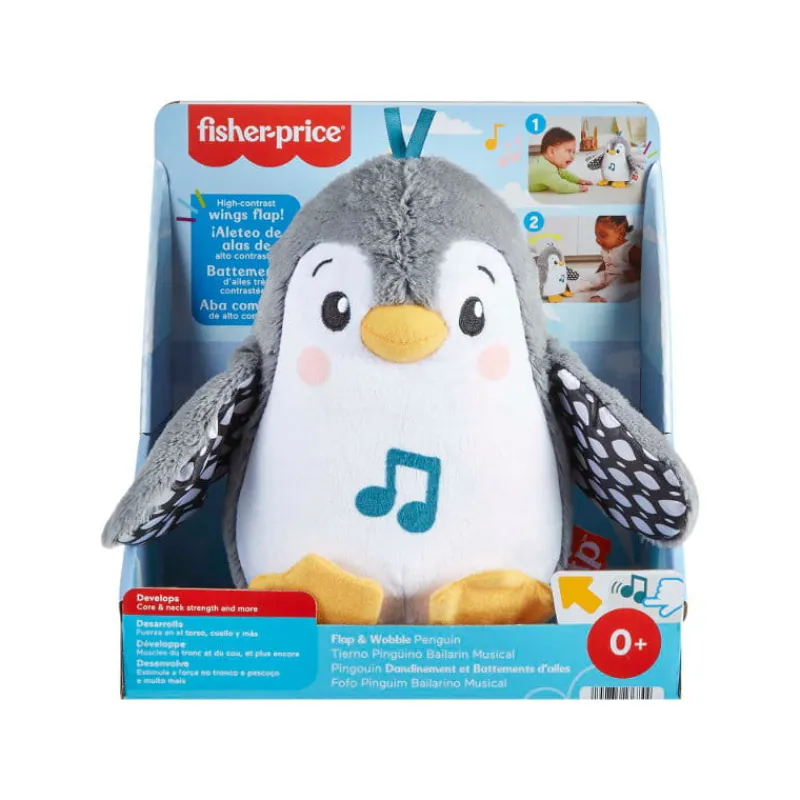 MATTEL Fisher-Price Muzyczny Pingwinek Kiwaczek HNC10 p2