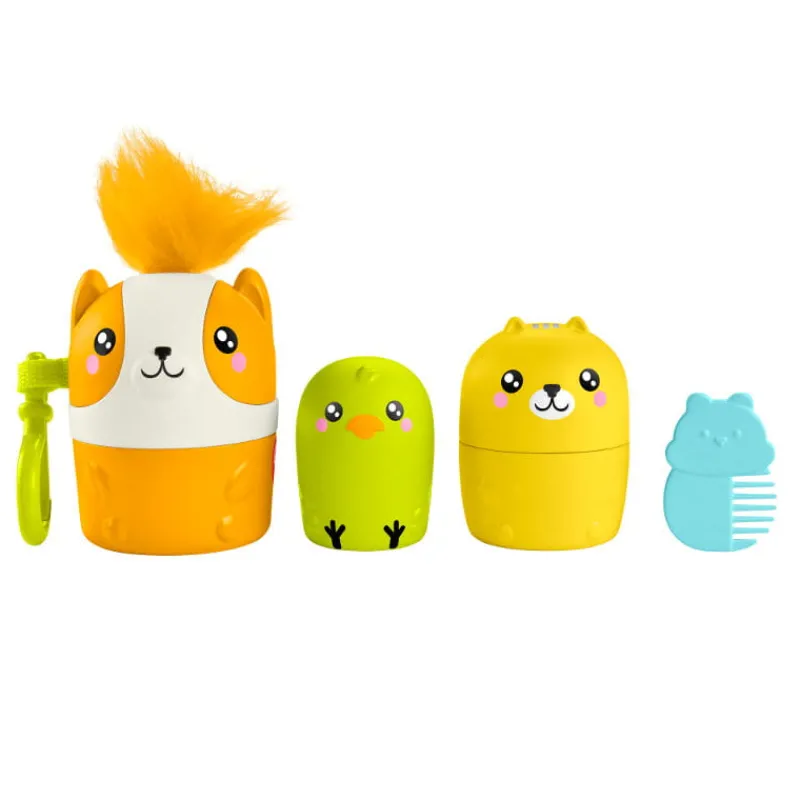MATTEL Fisher-Price Pets Zwierzaczki-składaczki Przenośna zabawka HXP17