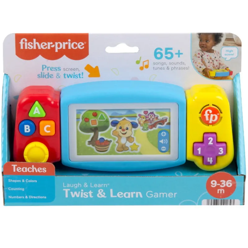 MATTEL Fisher-Price "Ucz się i śmiej!" Konsola ABC Małego Gracza HNN39