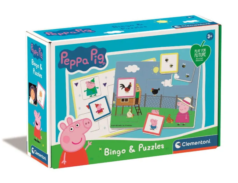 CLEMENTONI Gra Bingo. Świnka Peppa 16737