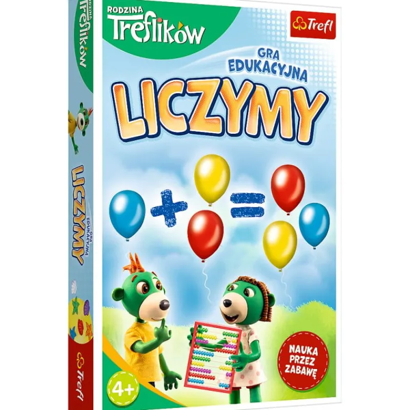 TREFL Gra edukacyjna układanka Liczymy Rodzina ików 02257