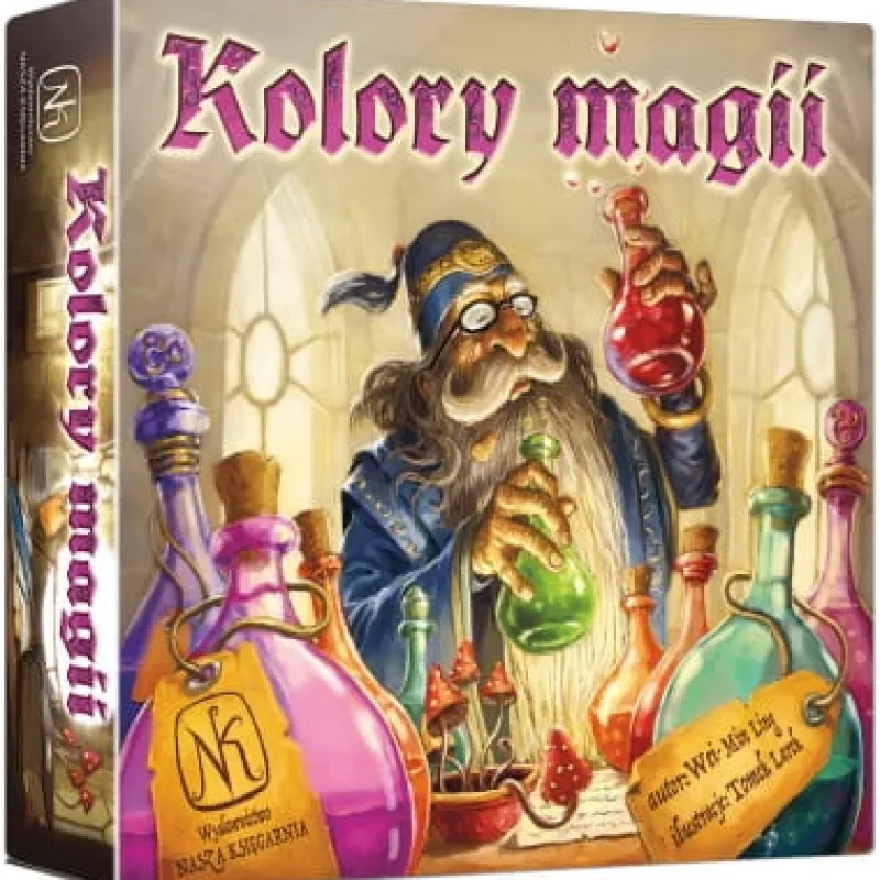 NASZA KSIĘGARNIA Gra karciana Kolory magii Nasza Księgarnia