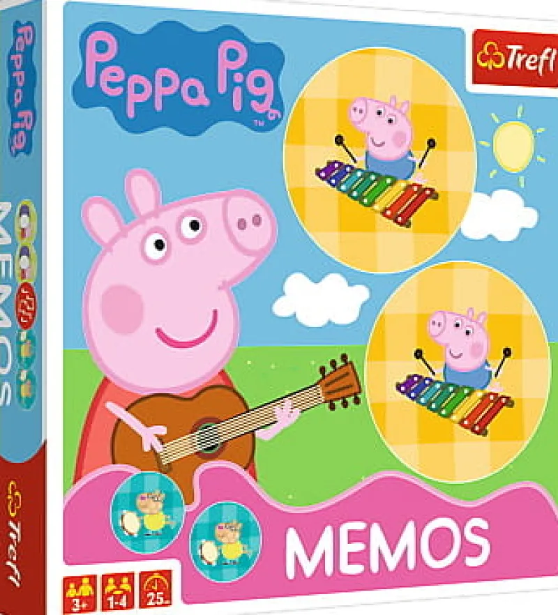 TREFL Gra memo - Świnka Peppa