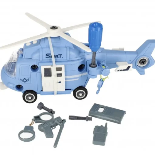 EURO-TRADE Helikopter do skręcania z akcesoriami 499168 Mega Creative
