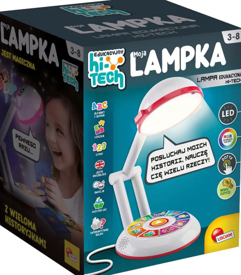 LISCIANI GIOCHI Hi-Tech Moja lampka edukacyjna Lisciani