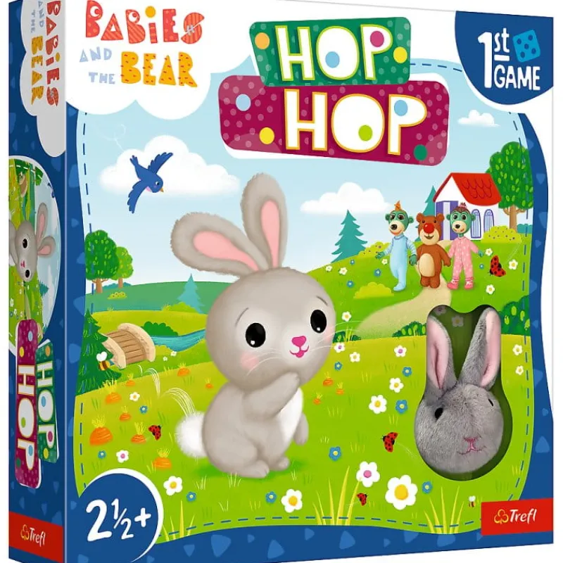 TREFL Hop Hop! Bobaski i Miś gra 02435