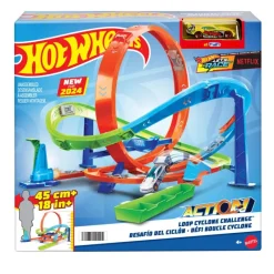 MATTEL Hot Wheels Action Zestaw Zakręcone tornado Loop Cyclone Challenge HTK16