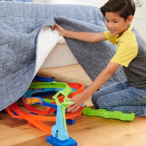 MATTEL Hot Wheels Action Zestaw Zakręcone tornado Loop Cyclone Challenge HTK16
