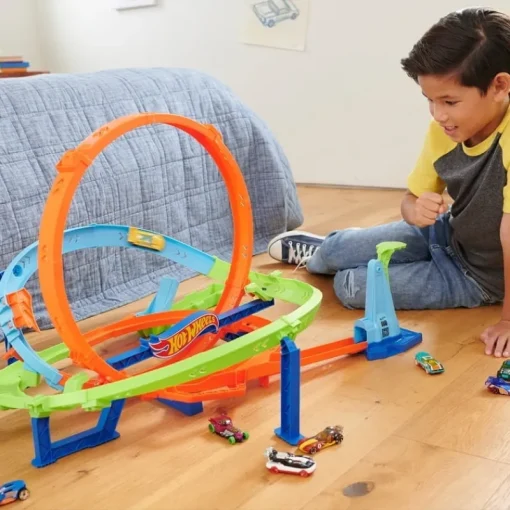 MATTEL Hot Wheels Action Zestaw Zakręcone tornado Loop Cyclone Challenge HTK16