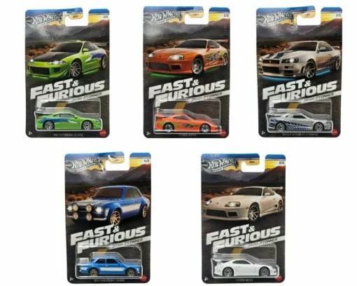 MATTEL Hot Wheels Autko Szybcy i wściekli mix HNR88 p24 mix cena za 1 szt