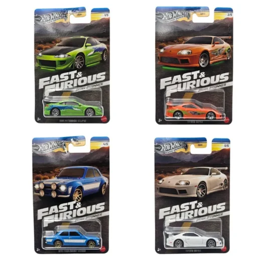 MATTEL Hot Wheels Autko Szybcy i wściekli mix HNR88 p24 mix cena za 1 szt