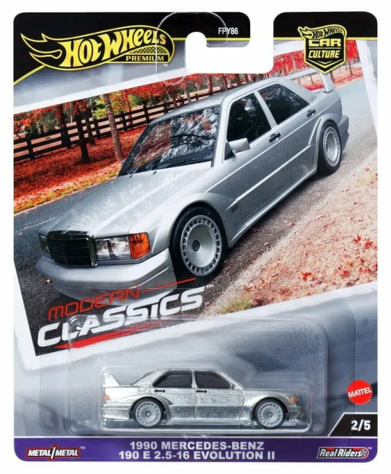 MATTEL Hot Wheels Auto 1990 Mercedes-Benz 190 E 2.5-16 Evolution II HRV98 p10