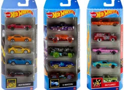 MATTEL Hot Wheels Auto 1:64 pięciopak 1806 p12 mix cena za 1 szt