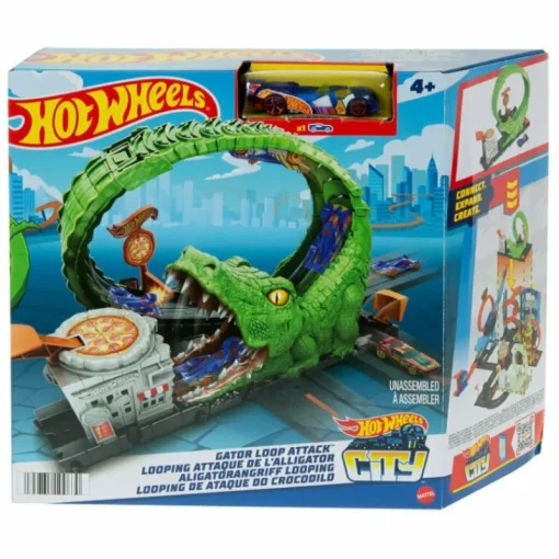 MATTEL Hot Wheels City Pętla krokodyla Zestaw HKX39 HDR29
