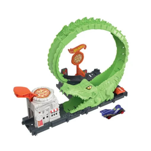 MATTEL Hot Wheels City Pętla krokodyla Zestaw HKX39 HDR29