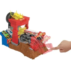 MATTEL Hot Wheels MT Arena Smashers Zestaw 5 ALARM HNB90 HNB87