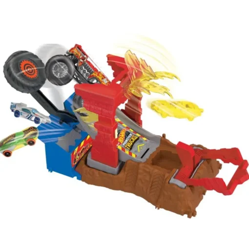 MATTEL Hot Wheels MT Arena Smashers Zestaw 5 ALARM HNB90 HNB87