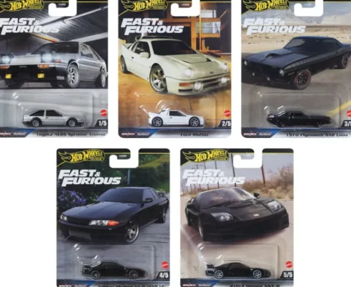 MATTEL Hot Wheels Samochód Szybcy i wściekli Premium HNW46 p10, mix cena za 1 szt
