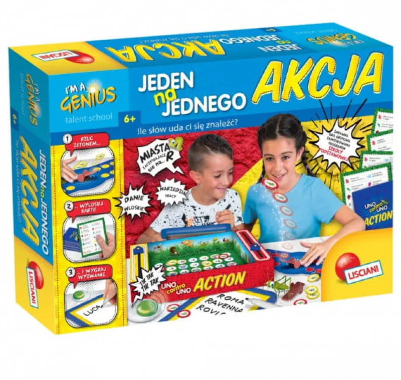 LISCIANI GIOCHI I'm a Genius Jeden na jednego Akcja!