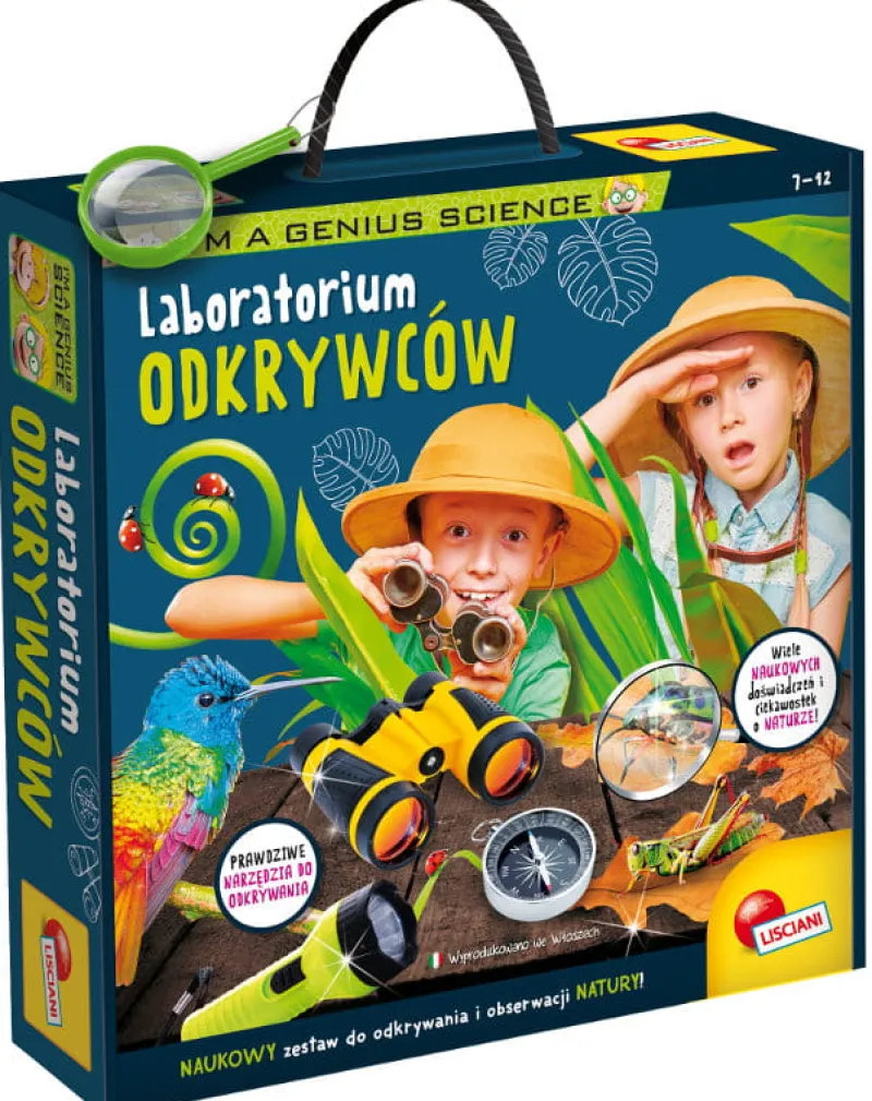 LISCIANI GIOCHI I'm a Genius Laboratorium odkrywców PL102624 LISCIANI