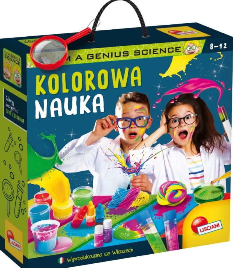 LISCIANI GIOCHI I'm a Genius Mały Geniusz Kolorowa nauka 86252 LISCIANI