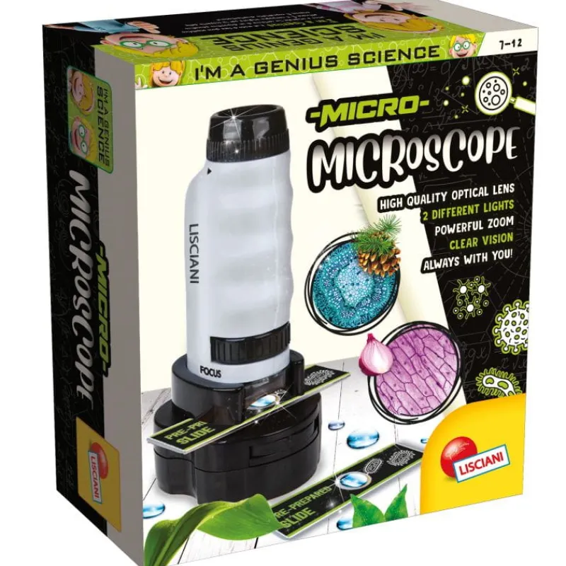 LISCIANI GIOCHI I'm a Genius Mały mikroskop 105557 LISCIANI p12, cena za 1 szt