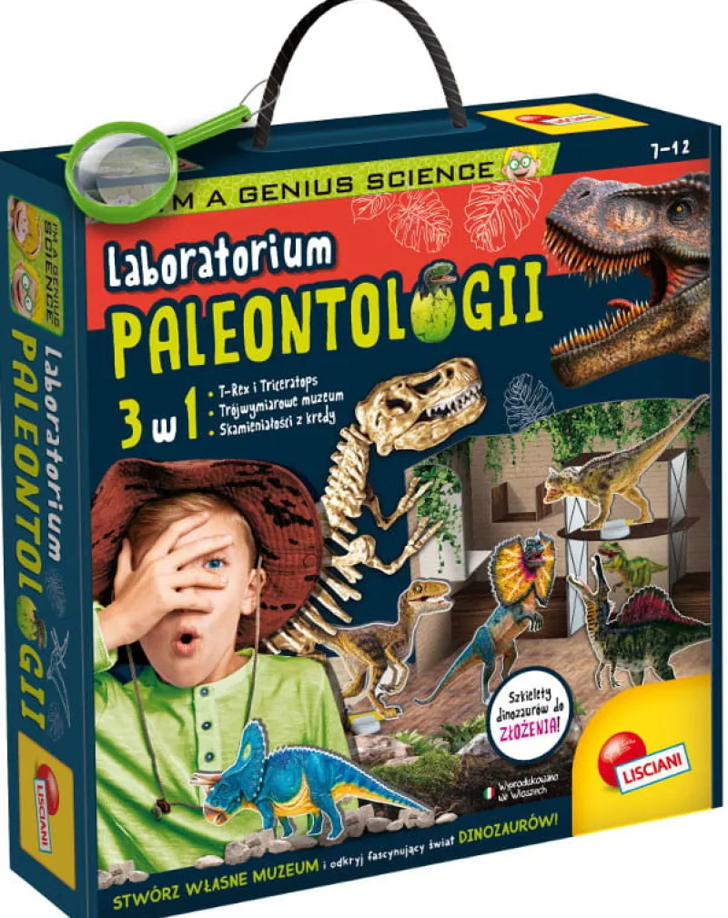 LISCIANI GIOCHI I'm a Genius Science Laboratorium paleontologii 92383 LISCIANI