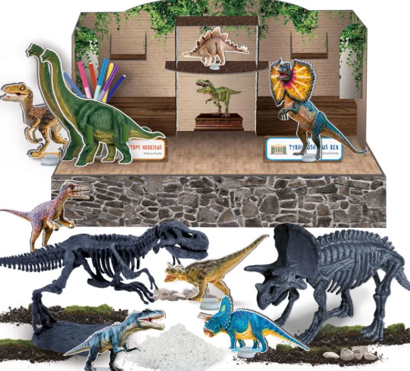 LISCIANI GIOCHI I'm a Genius Science Laboratorium paleontologii 92383 LISCIANI
